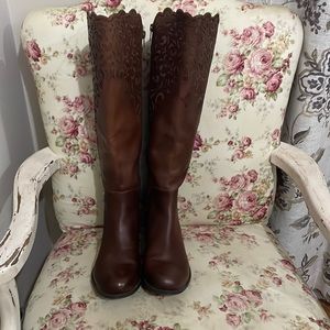 Brown Gianni Bini Riding boot
